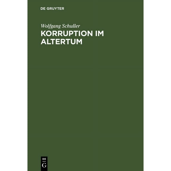 Korruption im Altertum, (Hardcover)
