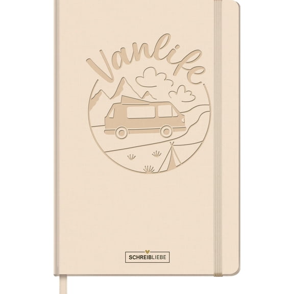 Korsch Verlag Reisetagebuch-Vanlife: Reisetagebuch 13 x 19 cm zum Ankreuzen und Aus (Hardcover)