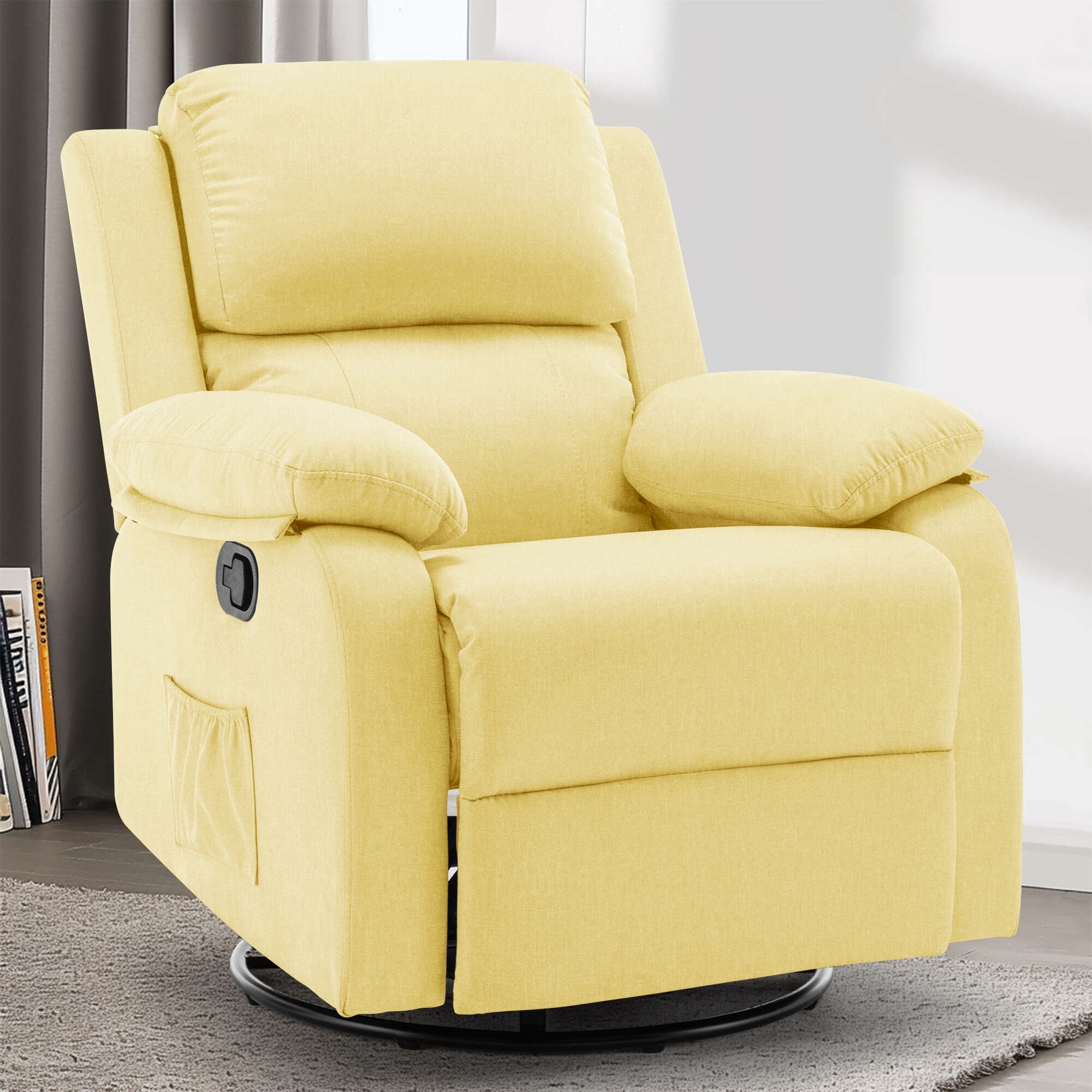 Small Space Rocker Korser Swivel Rocker Small Recliner Chair for Small Spaces for Living ...