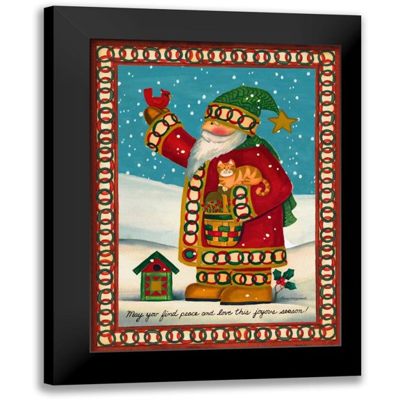 Korsgaden, Laurie 11x14 Black Modern Framed Museum Art Print Titled - Snow Day