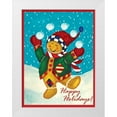 thumbnail image 1 of Korsgaden, Laurie 12x14 White Modern Wood Framed Museum Art Print Titled - Happy Holidays, 1 of 4