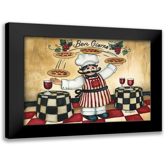 Korsgaden, Laurie 14x11 Black Modern Framed Museum Art Print Titled - Chefs