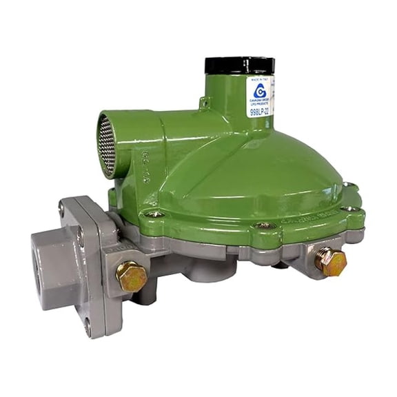 Kosan 998LP-22 Low Pressure 2nd Stage Propane Regulator 1/2" x 1/2" Straight Through