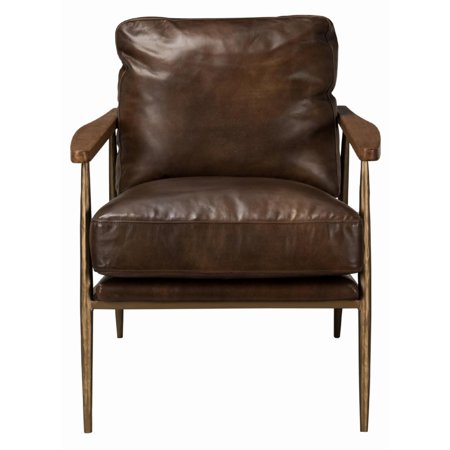 Kosas Home Christopher Leather Club Chair