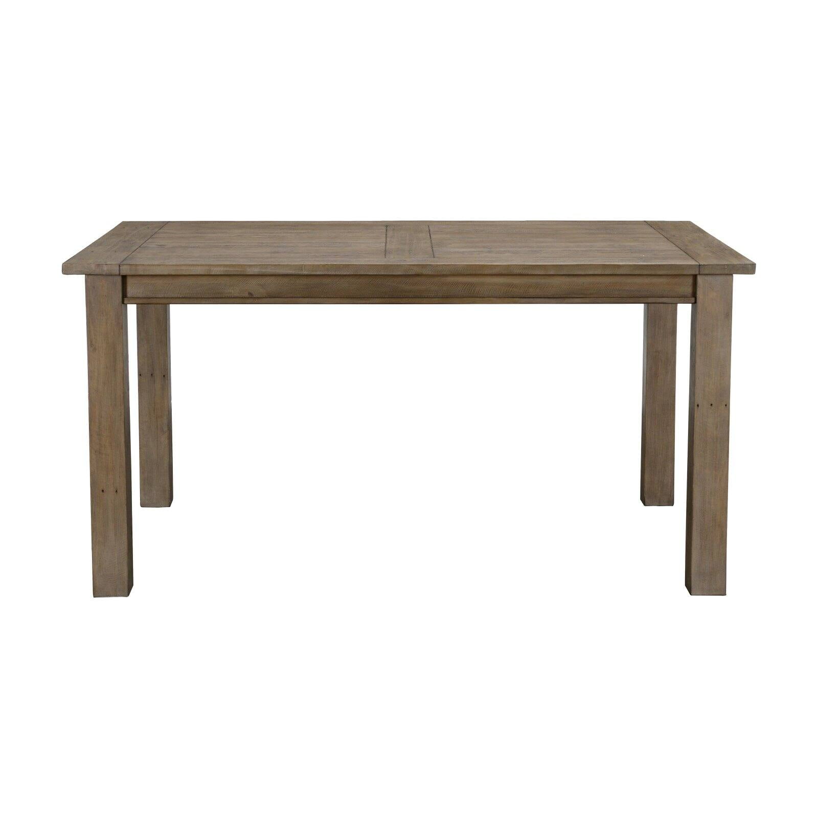 Desert Gray Reclaimed Pine 60" Transitional Dining Table