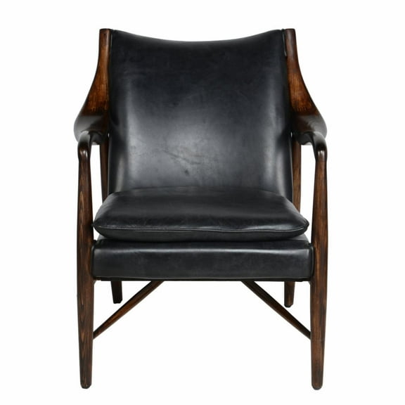 Kosas Home Kareem Leather Club Chair