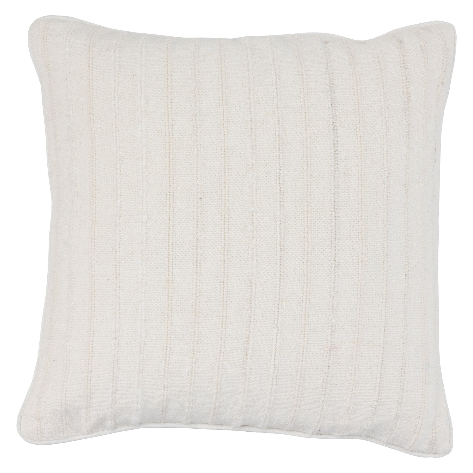 Embroidered Linen Square 22" Throw Pillow - Perfect Mother's Gift