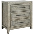 thumbnail image 1 of Kosas Home Ridge Reclaimed Pine 3 Drawer Nightstand, 1 of 10