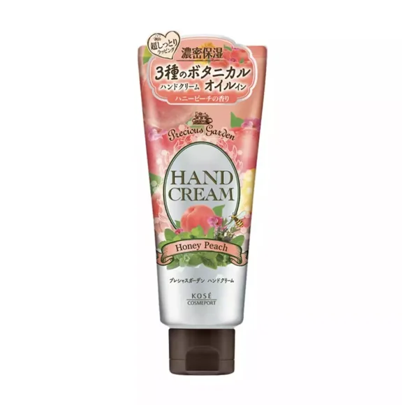 Kose Precious Garden Hand Cream - 70g (Honey Peach)