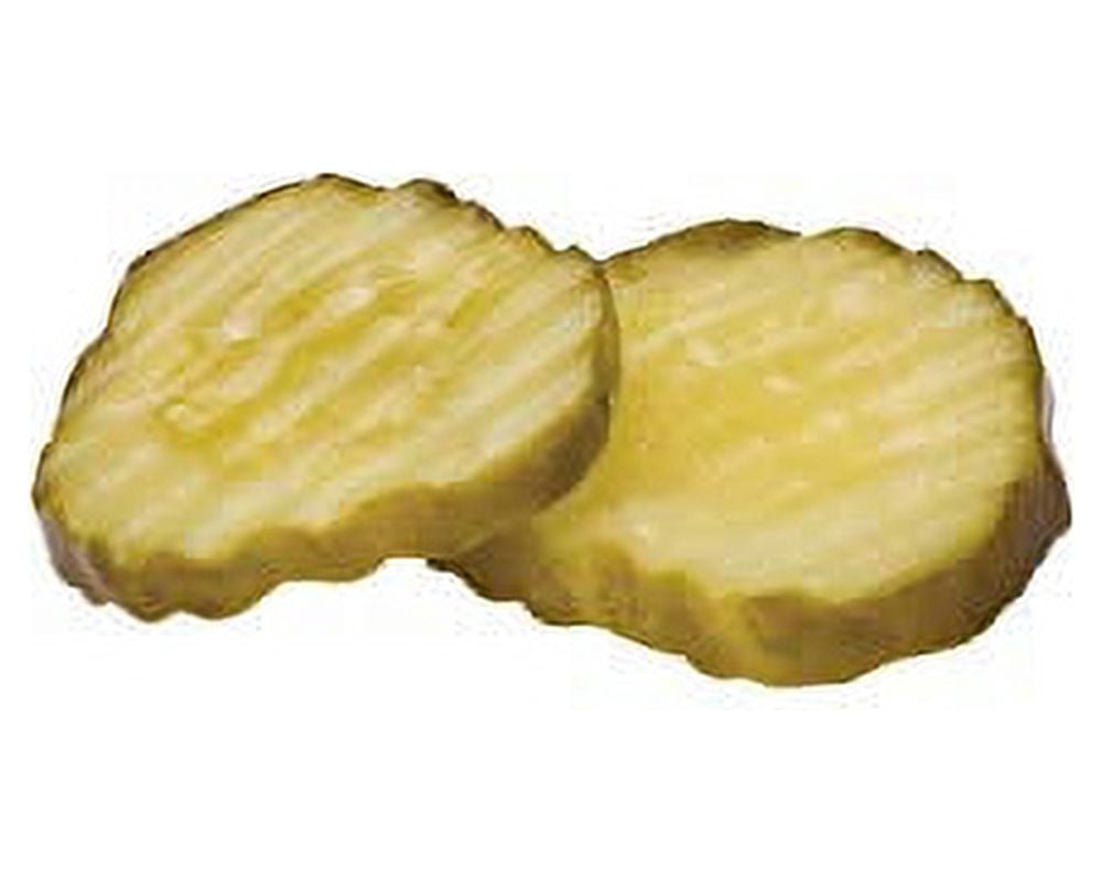 Kosher 1/4 Crinkle Cut Sliced Dill Pickle, 1 Gallon 4 Per Case.