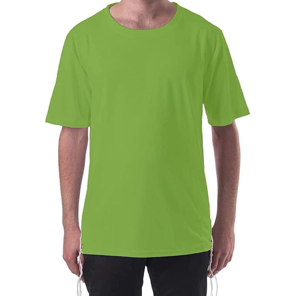 Kosher Certified T-Shirt Tzitzitt, Moisture Wicking, Perfect for Sports and Everyday Wear - Polyester Material with Slit Sides and Pockets for Arba Kanfos Strings - In Various Sizes for Optimal Fit!
