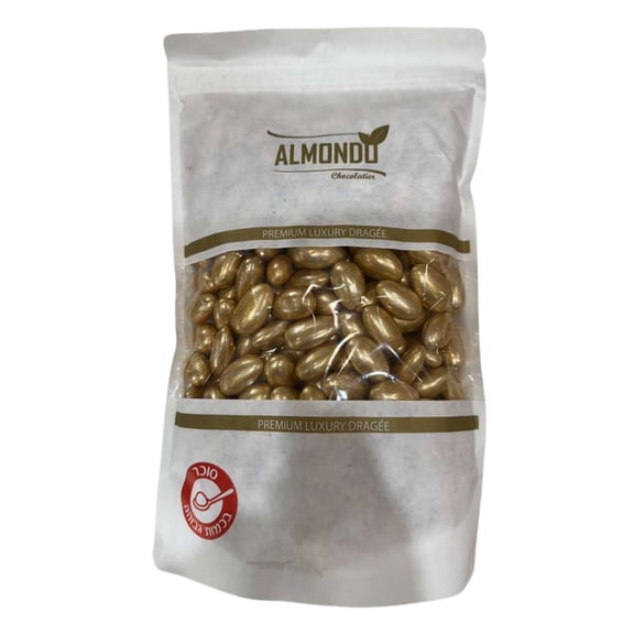 Kosher Gold Almonds for Weddings for Almondo 2.2LB (1KG), 1 Bag