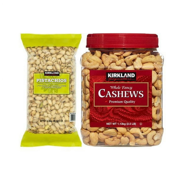 Kosher In Shell Pistachios and Cashews Bundle