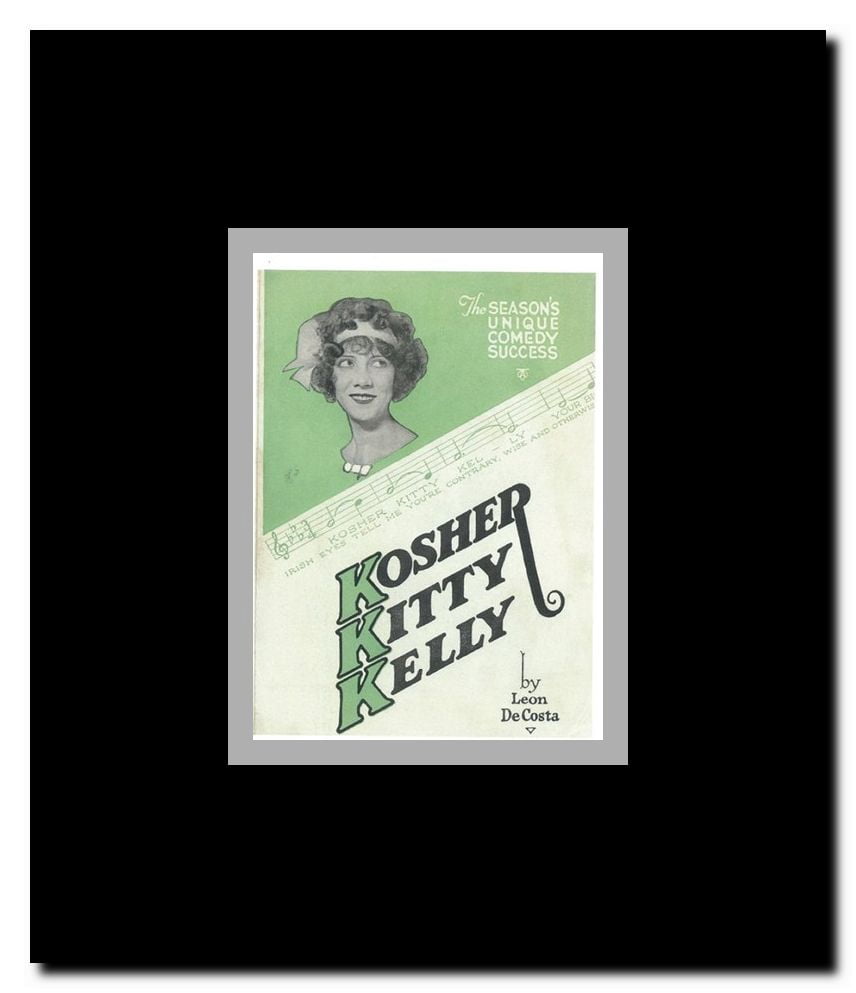 Kosher Kitty Kelly (Broadway) Framed Movie Poster