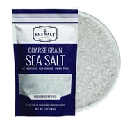 Sea Salt Superstore Coarse Grain Kosher Sea Salt, 5 Oz Gluten-Free