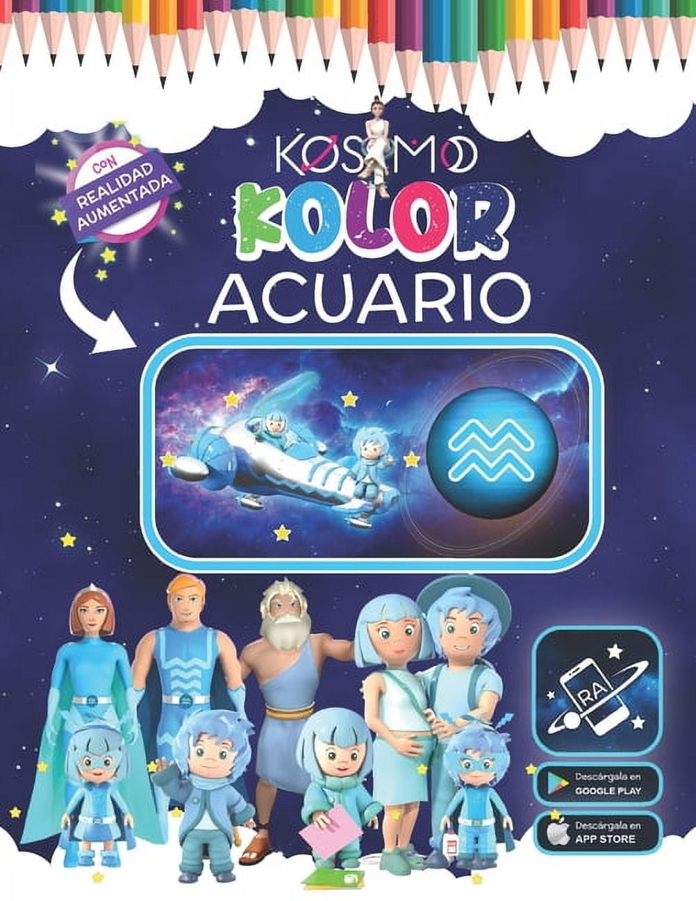 KosmoKolor Acuario (Paperback)
