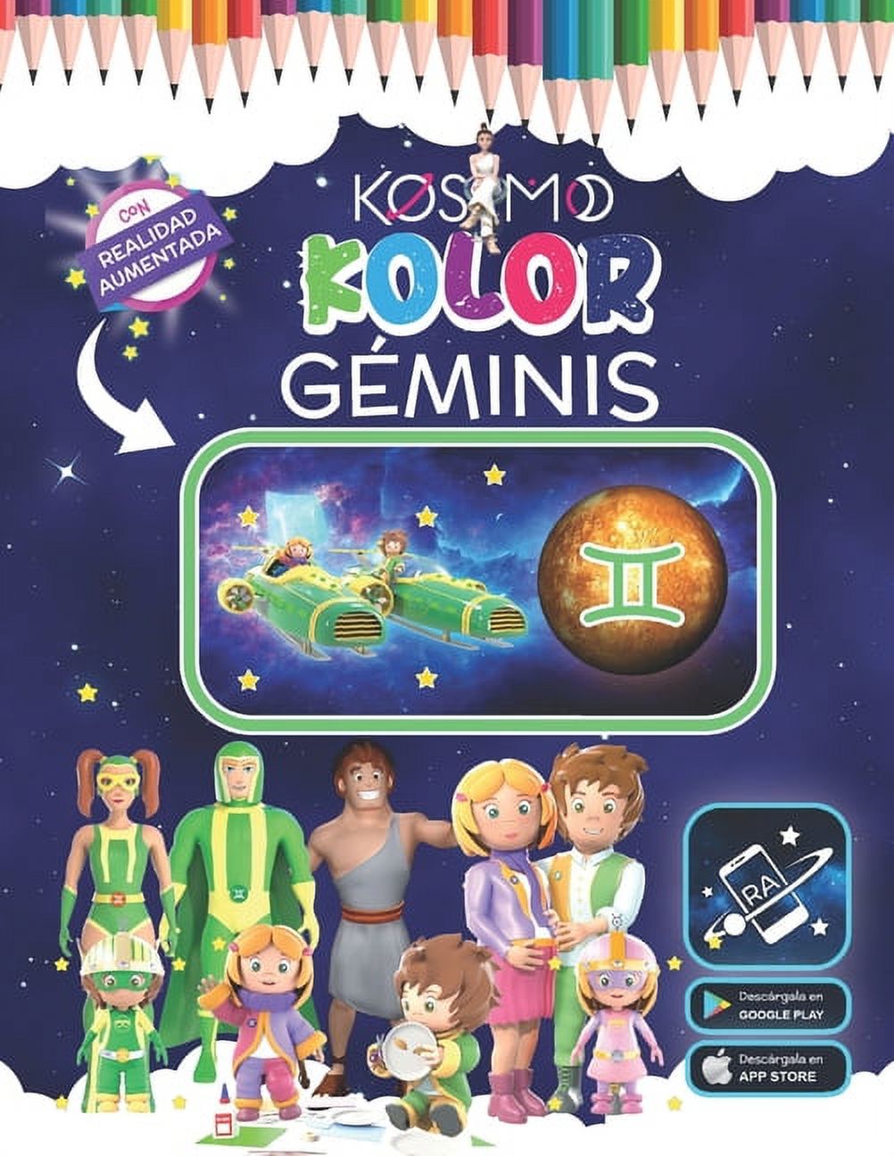 Kosmokolor: KosmoKolor Signo Géminis (Series #3) (Paperback)