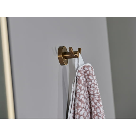 Kosmos Brushed Copper Double Wall hook