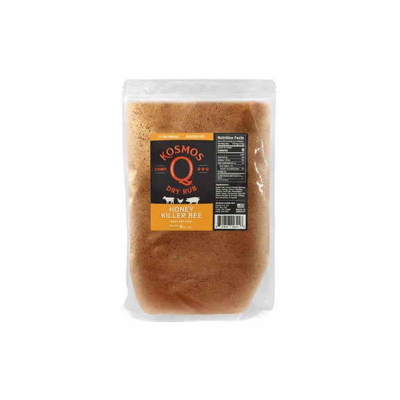 Kosmos Q RUB-KB-01 BBQ Rub Honey Killer Bee 16 oz