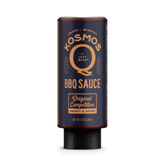 Kosmos Q Original Competition Gluten-Free BBQ Sauce, 14 oz