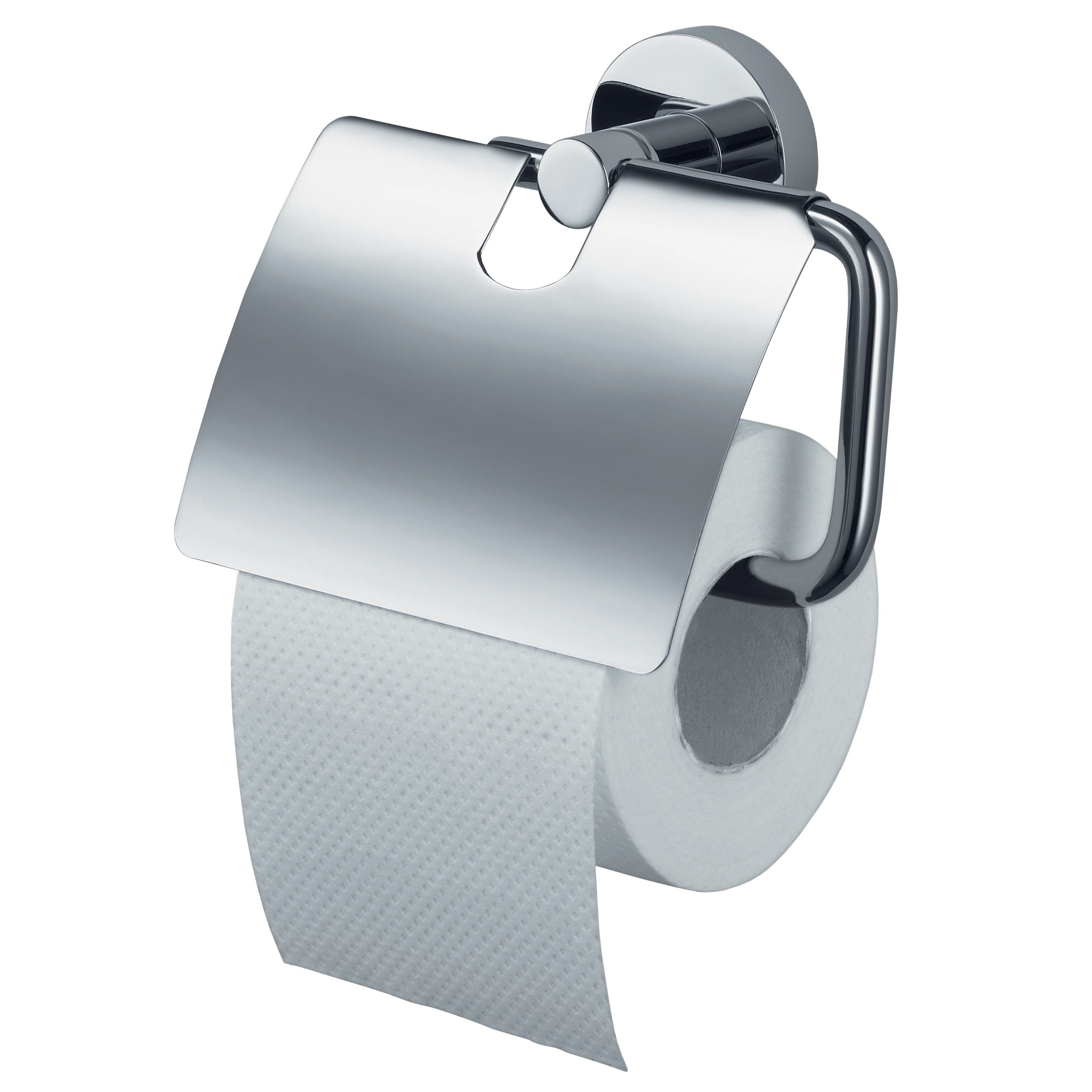 Mundo 3300.001.01 by WS Bath Collections, Right-facing Toilet Paper Holder  in Polished Chrome