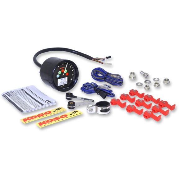 Koso BA058100-HD TNT-02 Multi-Function Speedometer/Tachometer