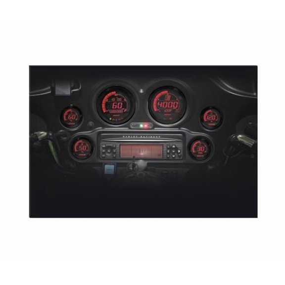 Koso BA050903 Digital Gauge Cluster - Black