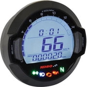 Koso North America DL-03SR GP-Sytle Speedometer, Black Bezel