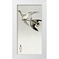 thumbnail image 1 of Koson, Ohara 11x18 White Modern Wood Framed Museum Art Print Titled - Great geese, flying in the snow, 1 of 4
