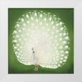 thumbnail image 1 of Koson, Ohara 26x26 White Modern Wood Framed Museum Art Print Titled - Peacock , 1 of 4