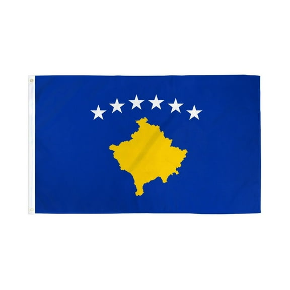 Kosovo Flag 3x5ft Poly