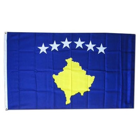 Kosovo (Kosova) - 2'X3' Nylon Flag