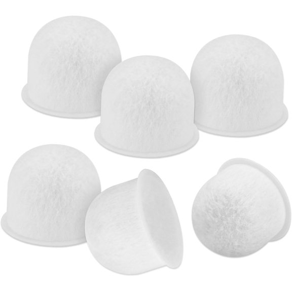 Kospetsin8 Packs Replacement Filters for Stainless Steel Cat Water Fountain PLWF003 & PLWF006, 4 Months Set of Replacement Filters fot Pet Water Fountain Stainless Steel