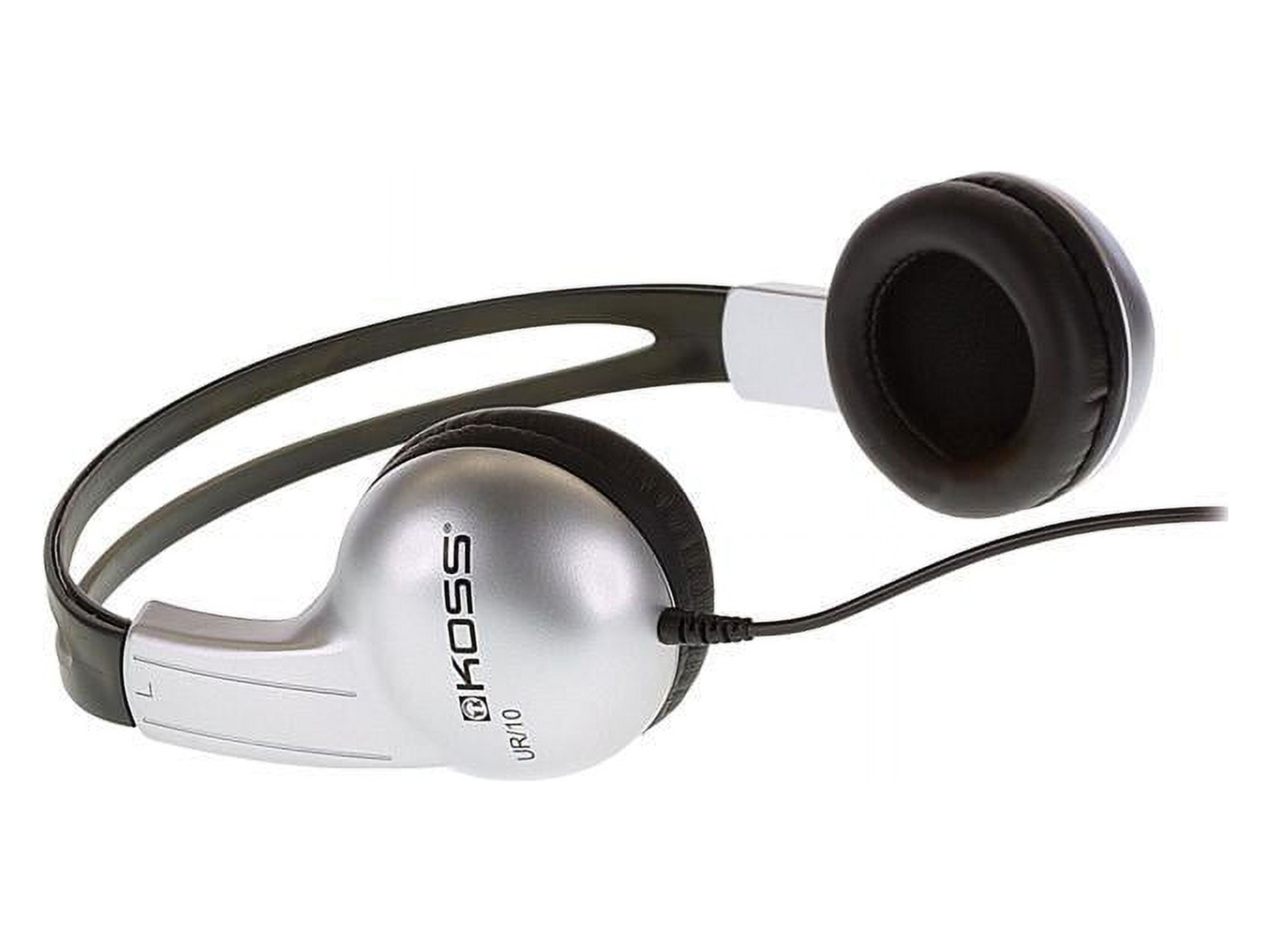 Koss Adjustable Headband Over-Ear Headphones, Gray, UR10 - image 1 of 2