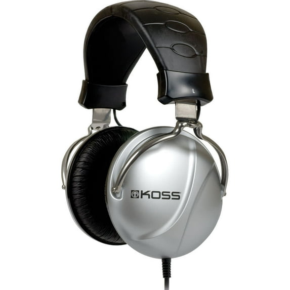 Koss Full Size Headphones, Silver