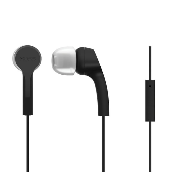 Koss KEB9i - Earphones with mic - in-ear - wired - 3.5 mm jack - black