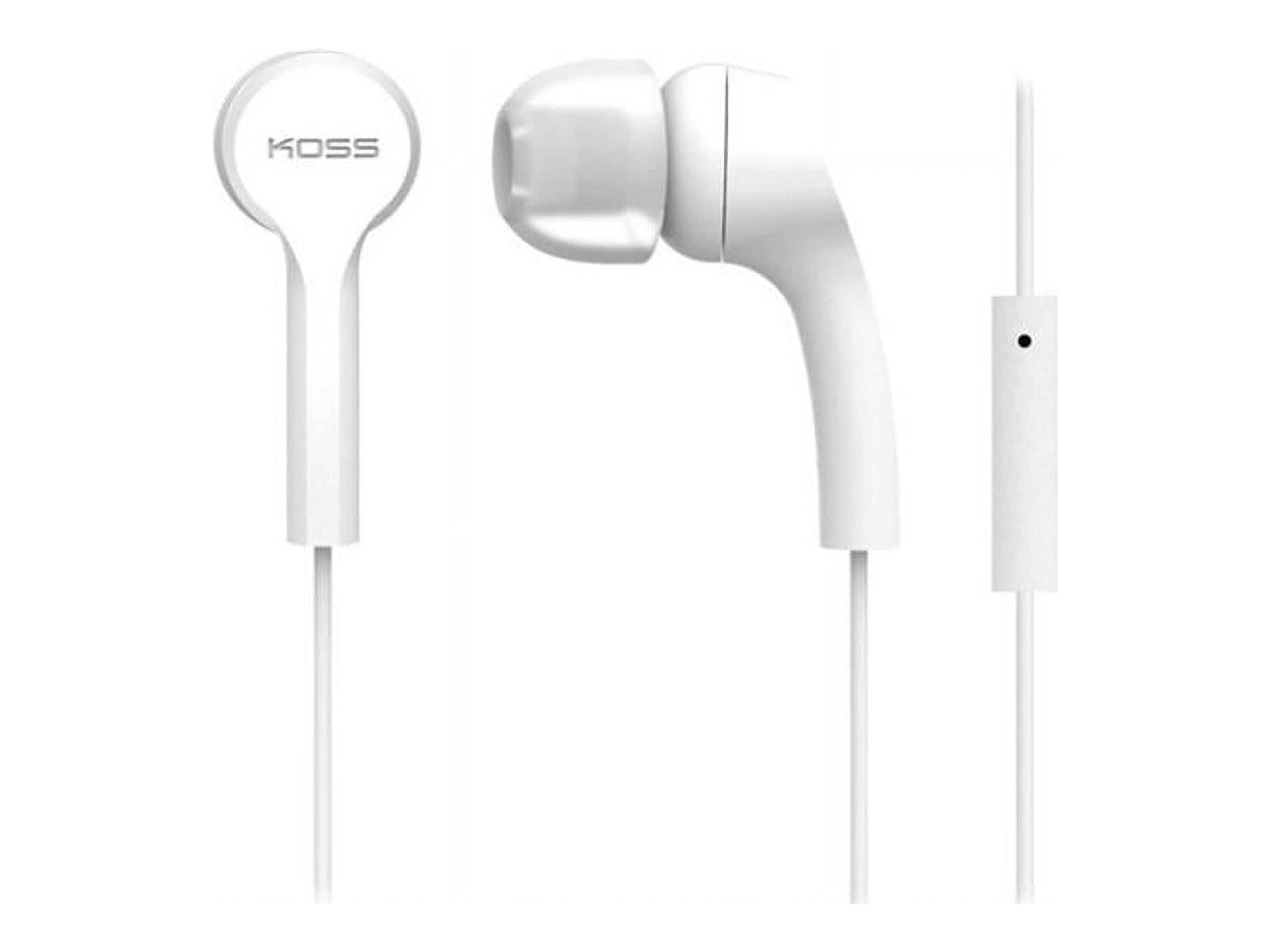 Koss KEB9iW In Ear Bud w/ Mic - Walmart.com