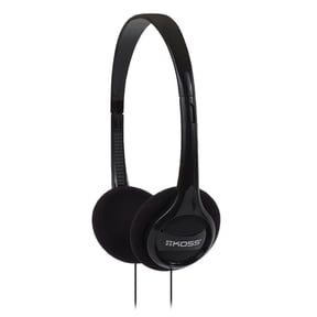 Koss KPH7 Wired On-Ear Lightweight Headphones with 3.5-mm Connector and Dual-Entry Cord, Hang Bag Packaging