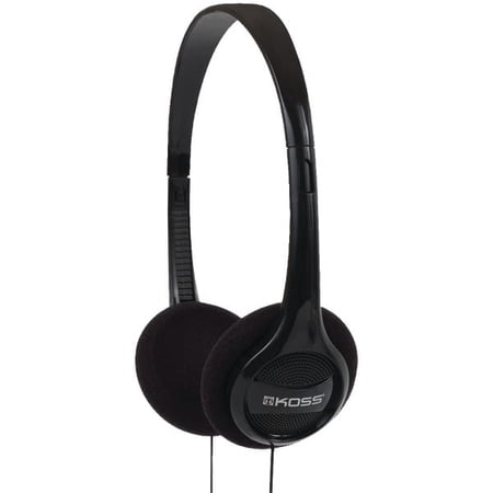 Koss KPH7 On-Ear Portable Stereo Headphones, Black