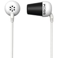 thumbnail image 1 of Koss Noise Isolating In-Ear Headphones, White, 185331, 1 of 2
