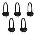 thumbnail image 1 of Koss On-Ear Headphones Black 5/Pack (190238) KITHEADPHOS, 1 of 1