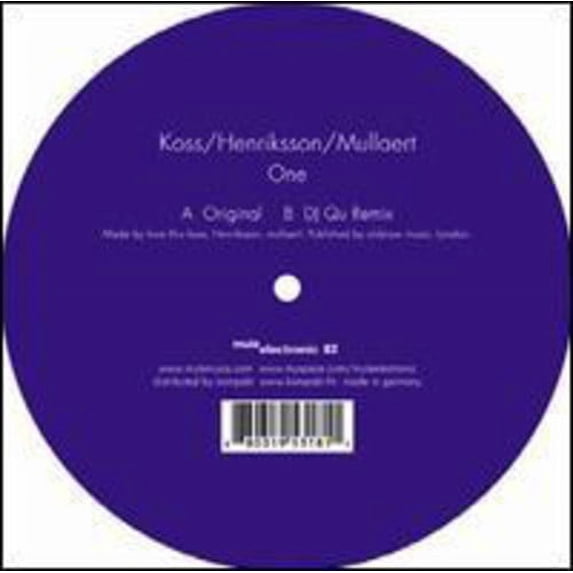 Koss - One - Electronica - Vinyl