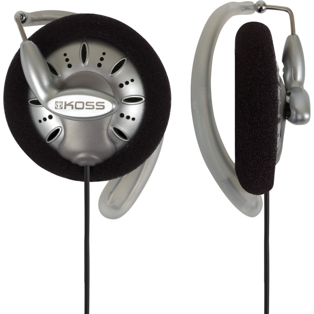 Koss KSC75 Silver Over-Ear Wired Headphones with Ear-Clip Koss KSC75 Silver Over-Ear Wired Headphones with Ear-Clip