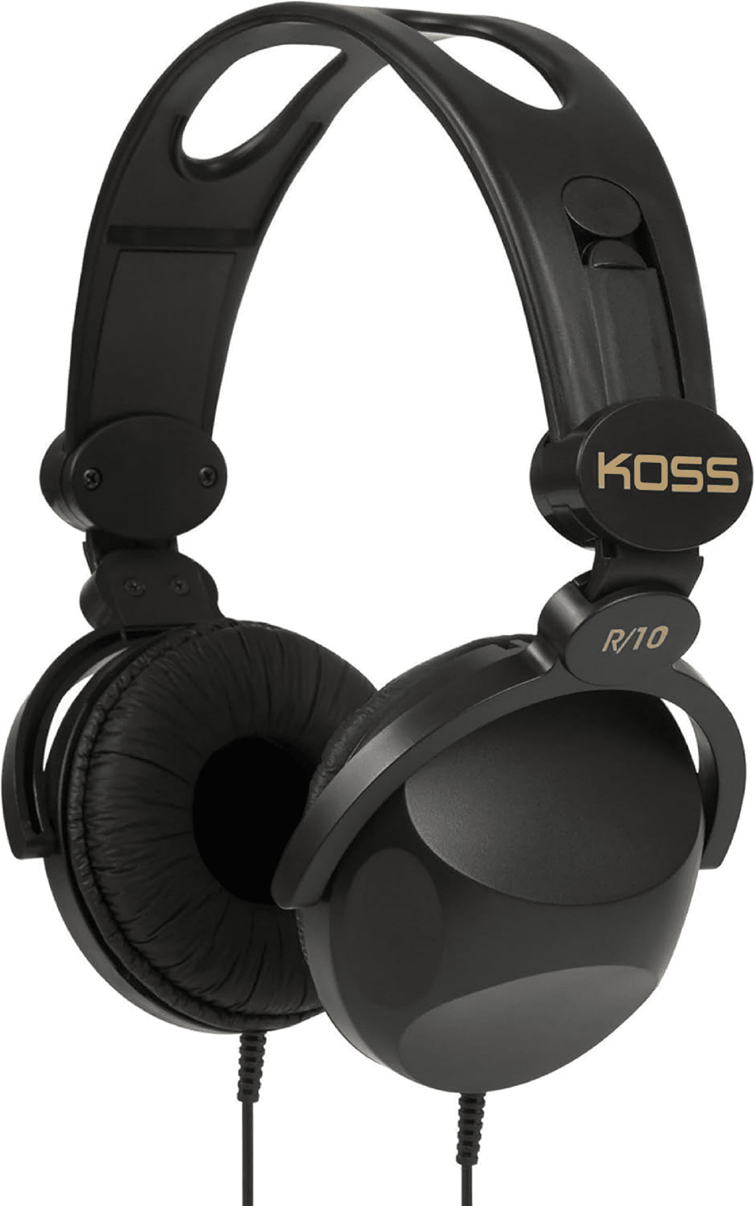 Koss KSSR10 R-10 On-Ear Headphones, Retro Style, Black