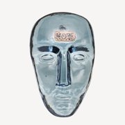 Kosta Boda Companion Hope Glass Head Sculpture Bertil Vallien Recycled Glass Sweden