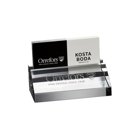 Kosta Boda Handmade Wall Street Bus Card Holder