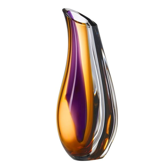 Kosta Boda Orchid Vase High, Glass, Clear