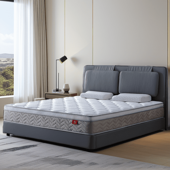 Kosynda 12 inch Twin Mattress, Medium Hybrid Mattress with Pocketed Coil, Cool Memory Foam and Breathable Euro Cover