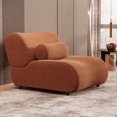 thumbnail image 1 of Kosynda Cloud Sectional Sofa, Boneless Modular Couch with Chenille Upholstered for Living Room, Reception Spaces, (Brown), 1 of 5