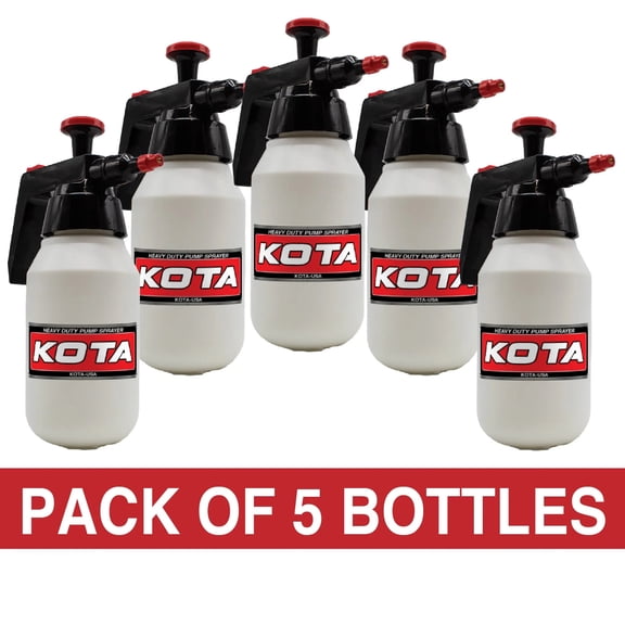 Kota 1Liter Pump Solvent Bottle QTY: 5 PACK